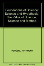 Cover of: The foundations of science by Henri Poincaré