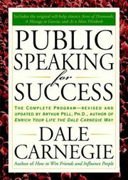 Cover of Public Speaking for Success