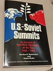 Cover of: U.S.-Soviet summits | Gordon R. Weihmiller