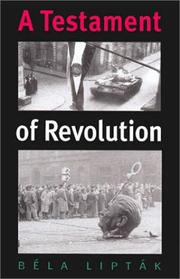 Cover of: A Testament of Revolution