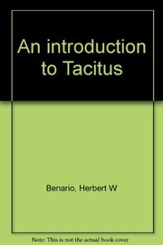 Cover of: An introduction to Tacitus | 