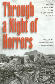 Cover of: Through a Night of Horrors by Casey Edward Greene, Shelly Henley Kelly