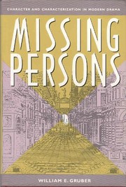 Missing persons by William E. Gruber