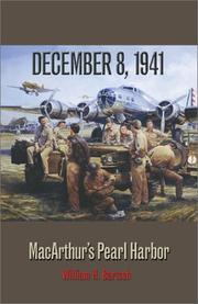 Cover of: December 8, 1941: MacArthur's Pearl Harbor