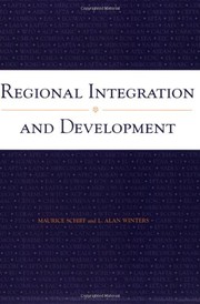Cover of: Regional integration and development