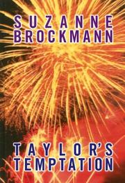 Cover of: Taylor's temptation by Suzanne Brockmann.