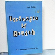 Cover of: Languages of revolt by Inez Hedges