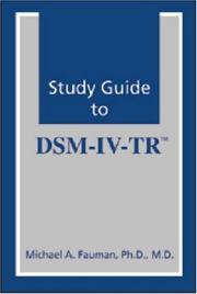 Cover of: Study Guide to DSM-IV-TR