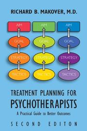 Cover of: Treatment Planning for Psychotherapists by Richard B., M.D. Makover