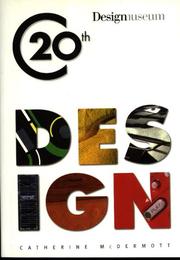 Cover of: Twentieth Century Design