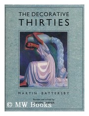 The decorative thirties by Martin Battersby