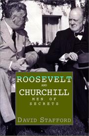 Cover of: Roosevelt and Churchill by David Stafford