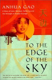 Cover of: To the Edge of the Sky by Anhua Gao