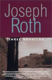 Cover of: Three novellas by Joseph Roth