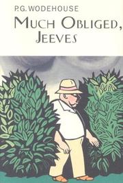 Cover of: Much Obliged, Jeeves