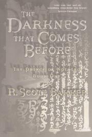 Cover of: The darkness that comes before