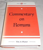 Cover of: Commentary on Romans. | William S. Plumer