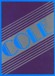 Cover of: Cole: BIOGRAPHICAL ESSAY