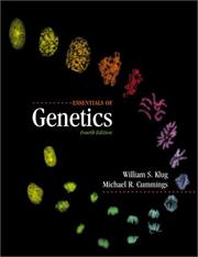 Essentials of Genetics by William S. Klug, Michael R. Cummings