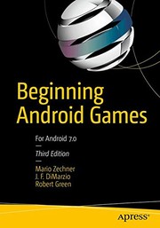 Cover of: Beginning Android Games by Mario Zechner, J. F. DiMarzio, Robert Green