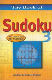 Cover of: The Book of Sudoku #3 (Book of Sudoku)