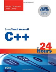 Cover of: C++ in 24 Hours, Sams Teach Yourself (6th Edition)
