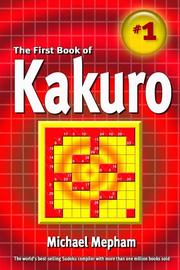 Cover of: The Book of Kakuro #1
