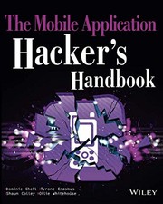 Cover of: The Mobile Application Hacker's Handbook by Dominic Chell