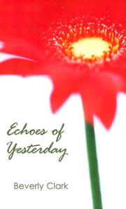 Cover of: Echoes of yesterday
