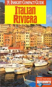 Cover of: Insight Compact Guide Italian Riviera (Insight Compact Guides Italian Riveria)
