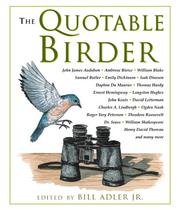 Cover of: The quotable birder