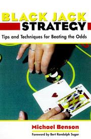 Cover of: Blackjack Strategy: Tips and Techniques for Beating the Odds
