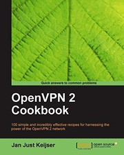 Cover of: OpenVPN 2 Cookbook | Jan Just Keilser