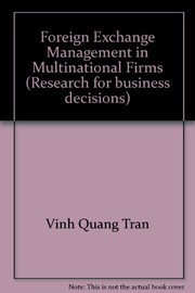 Cover of: Foreign exchange management in multinational firms