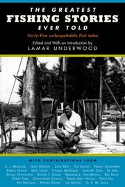 Cover of: The Greatest Fishing Stories Ever Told (Greatest)