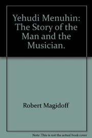 Cover of: Yehudi Menuhin by Magidoff, Robert