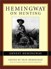 Hemingway on Hunting (On)