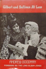 Cover of: Gilbert and Sullivan at law | Goodman, Andrew LL.B.