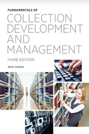 Cover of: Fundamentals of Collection Development and Management