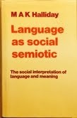 Cover of: Language as social semiotic