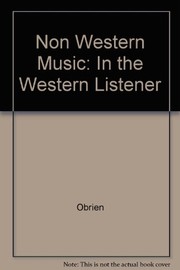Cover of: Non-western music and the western listener