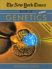 Cover of: The New York Times Book of Genetics by Nicholas Wade