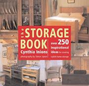 Cover of: The Storage Book by Cynthia Inions