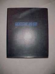 Cover of: Architecture and body