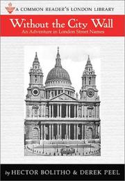 Cover of: Without the City Wall: An Adventure in London Street Names North of the River (London Library Series)