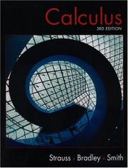 Cover of: Calculus