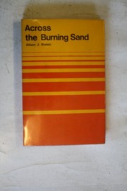 Cover of: Across the burning sand