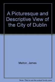 Cover of: A picturesque & descriptive view of the city of Dublin