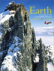 The earth by Edward J. Tarbuck, Frederick Lutgens