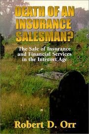 Cover of: Death Of An Insurance Salesman? by Robert D. Orr